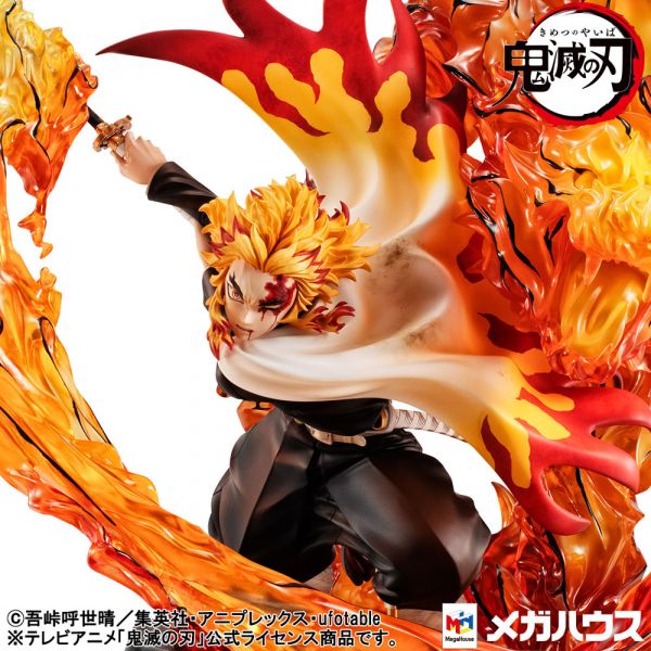 Precious G.E.M. Series Kyojuro Rengoku Flame Breathing Fifth Form:Flame Tiger Statue (Demon slayer: Kimetsu no Yaiba) Additional Image 1