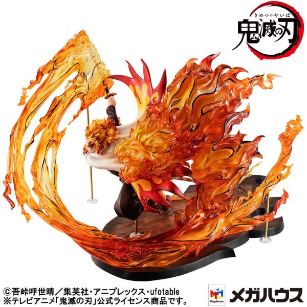 Precious G.E.M. Series Kyojuro Rengoku Flame Breathing Fifth Form:Flame Tiger Statue (Demon slayer: Kimetsu no Yaiba) Additional Image 5