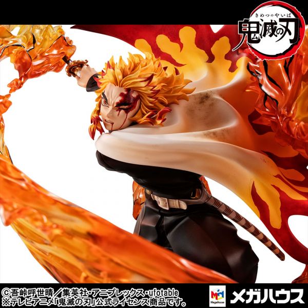 Precious G.E.M. Series Kyojuro Rengoku Flame Breathing Fifth Form:Flame Tiger Statue (Demon slayer: Kimetsu no Yaiba) Additional Image 6