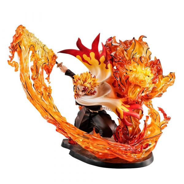Precious G.E.M. Series Kyojuro Rengoku Flame Breathing Fifth Form:Flame Tiger Statue (Demon slayer: Kimetsu no Yaiba) Main Image