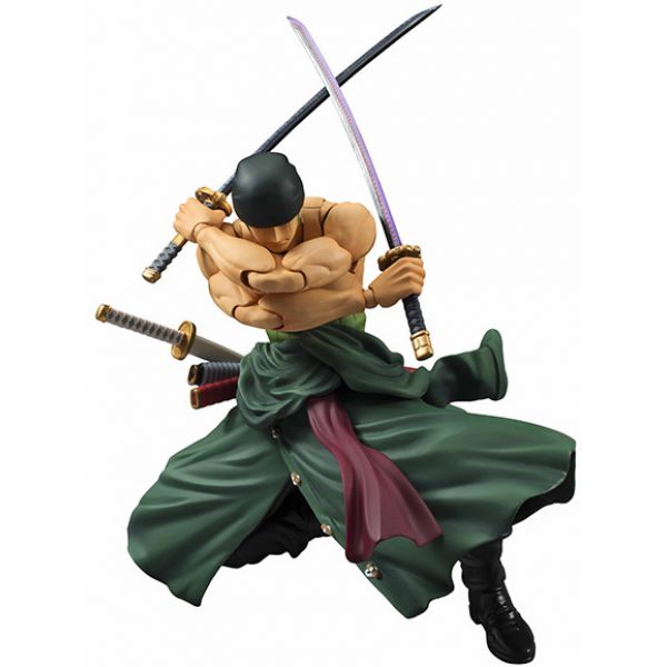 ONE PIECE - Zoro Juro - Figurine Variable Action Heroes 18cm :  : Figurine Megahouse One Piece