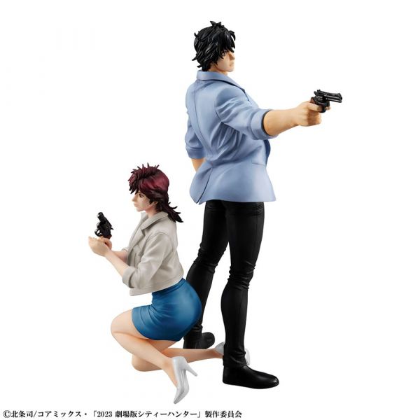 G.E.M. Series Saeba Ryo & Makimura Kaori Statues (City Hunter Private Eyes) Additional Image 3