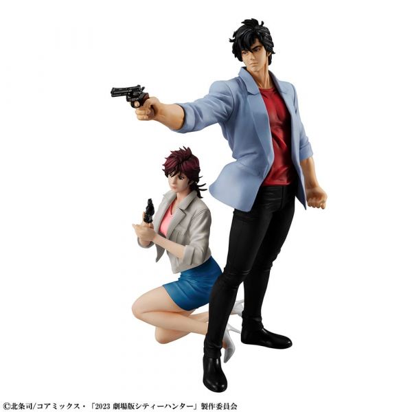 G.E.M. Series Saeba Ryo & Makimura Kaori Statues (City Hunter Private Eyes) Additional Image 4