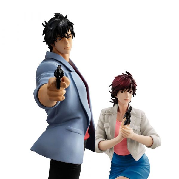 G.E.M. Series Saeba Ryo & Makimura Kaori Statues (City Hunter Private Eyes) Additional Image 8
