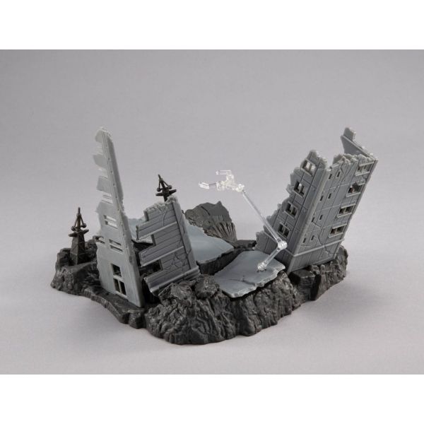 Realistic Model Series G Structure New York City Ruins Material Color Edition (Mobile Suit Gundam) Additional Image 1