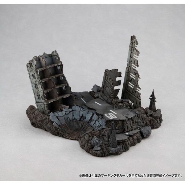 Realistic Model Series G Structure New York City Ruins Material Color Edition (Mobile Suit Gundam) Additional Image 3