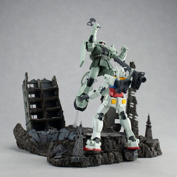 Realistic Model Series G Structure New York City Ruins Material Color Edition (Mobile Suit Gundam) Additional Image 8