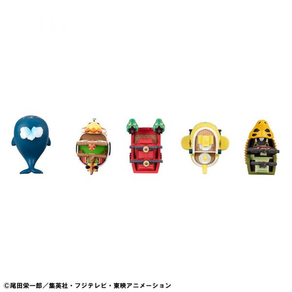 Yura Colle Series ONE PIECE Grand Line Collection Vol. 2 (Set of All 5 Figures) Additional Image 2