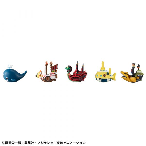 Yura Colle Series ONE PIECE Grand Line Collection Vol. 2 (Set of All 5 Figures) Additional Image 7