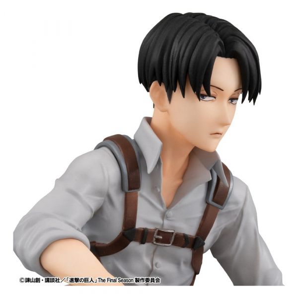 G.E.M. Series Squad Captain Levi Palm Size (Attack on Titan) Additional Image 7