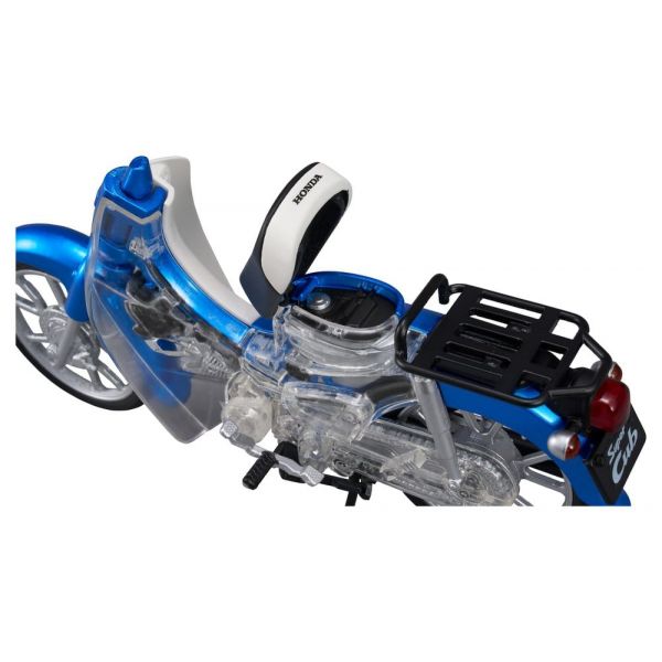 Honda Kaitanics Super Cub 110 Glint Wave Blue Metalic Additional Image 1
