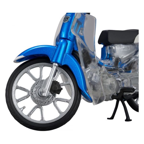 Honda Kaitanics Super Cub 110 Glint Wave Blue Metalic Additional Image 3