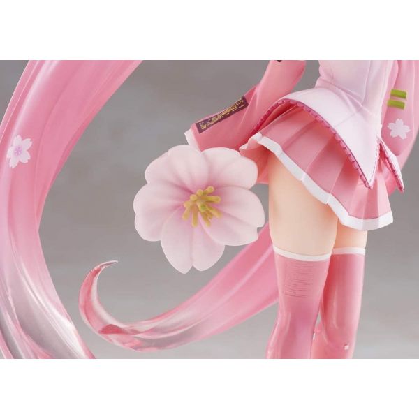 Sakura Miku Newly Drawn Illustration Figure 2021 Ver. (Vocaloid) Additional Image 1