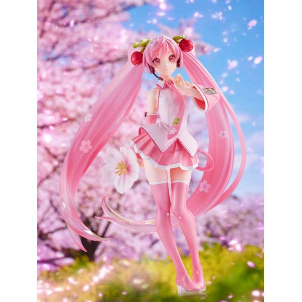 Sakura Miku Newly Drawn Illustration Figure 2021 Ver. (Vocaloid) Additional Image 4