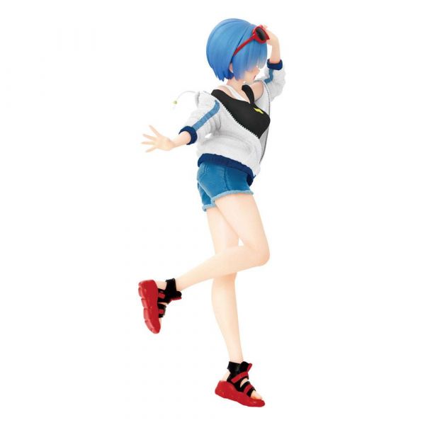 Rem Sporty Summer Ver. Renewal Edition PVC Statue (Re:Zero - Starting Life in Another World) Additional Image 1