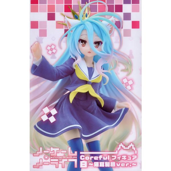 Coreful Figure Shiro Cat Ear Uniform Ver. (No Game No Life) Additional Image 4