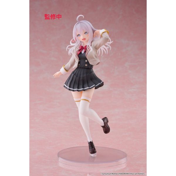 Coreful Figure Alya School Uniform Ver. (Alya Sometimes Hides Her Feelings in Russian) Additional Image 1