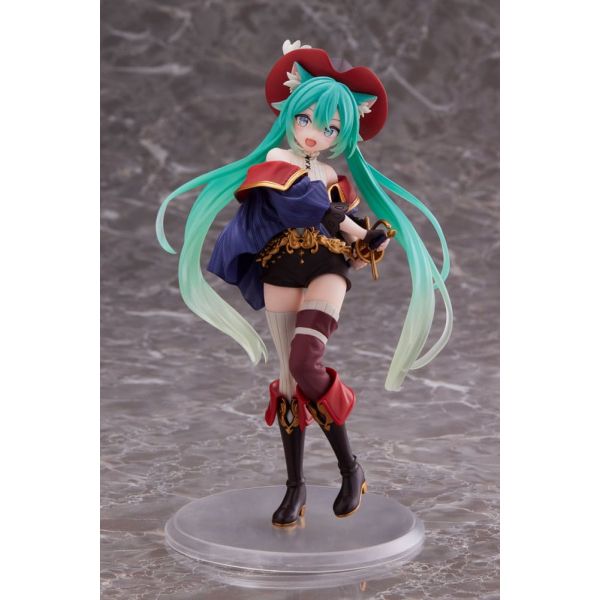 Hatsune Miku PVC Statue Hatsune Miku Wonderland Puss in Boots 18 cm Additional Image 1