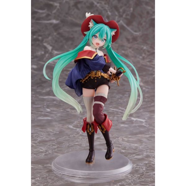 Hatsune Miku PVC Statue Hatsune Miku Wonderland Puss in Boots 18 cm Main Image