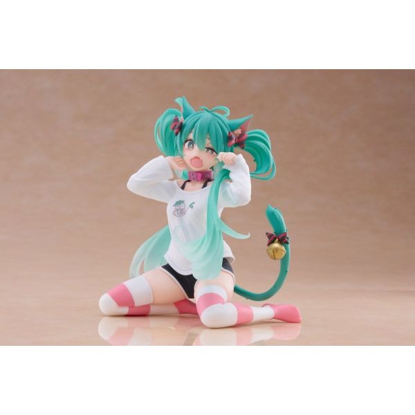 Desktop Cute Hatsune Miku Cat Ear T-Shirt Ver. (Hatsune Miku) Additional Image 4