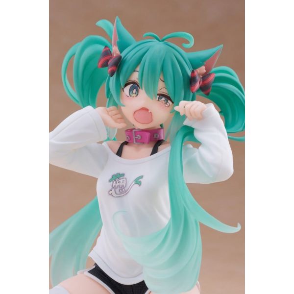 Desktop Cute Hatsune Miku Cat Ear T-Shirt Ver. (Hatsune Miku) Additional Image 6