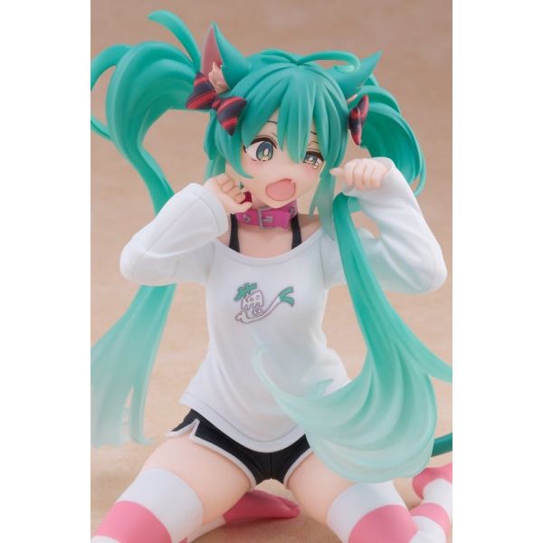 Desktop Cute Hatsune Miku Cat Ear T-Shirt Ver. (Hatsune Miku) Additional Image 7