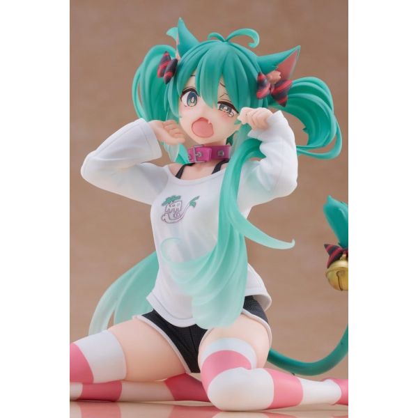 Desktop Cute Hatsune Miku Cat Ear T-Shirt Ver. (Hatsune Miku) Additional Image 8