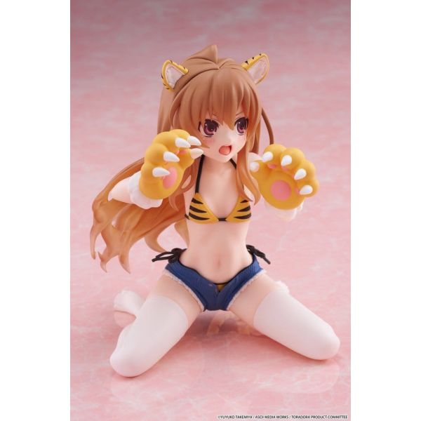 Desktop Cute Taiga Aisaka (Tiger Costume Swimwear Ver.) (Toradora!) Additional Image 1