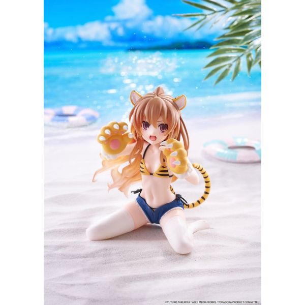 Desktop Cute Taiga Aisaka (Tiger Costume Swimwear Ver.) (Toradora!) Additional Image 2