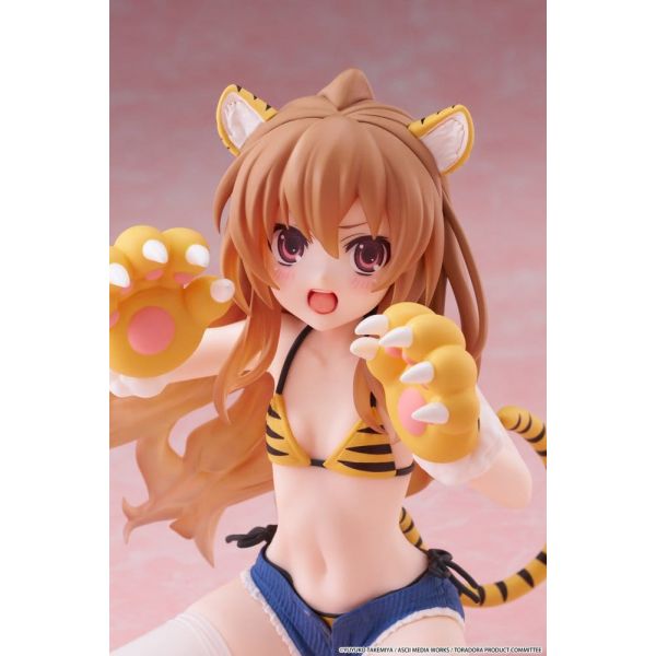 Desktop Cute Taiga Aisaka (Tiger Costume Swimwear Ver.) (Toradora!) Additional Image 3