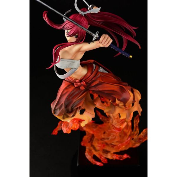 Erza Scarlet Samurai - Kouen Banjou - ver. Deep Red 1/6 Scale Statue (Fairy Tail) Additional Image 2