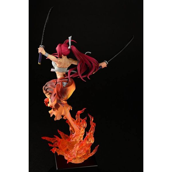 Erza Scarlet Samurai - Kouen Banjou - ver. Deep Red 1/6 Scale Statue (Fairy Tail) Additional Image 4