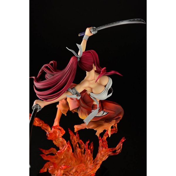 Erza Scarlet Samurai - Kouen Banjou - ver. Deep Red 1/6 Scale Statue (Fairy Tail) Additional Image 5