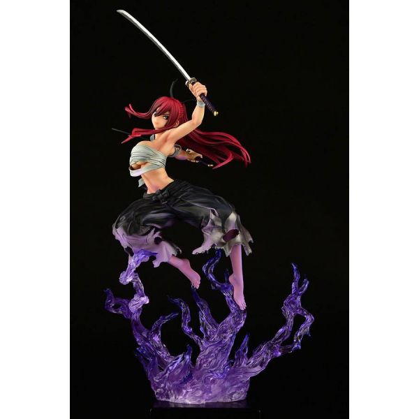 Erza Scarlet Samurai - Kouen Banjou - ver. Jet Black 1/6 Scale Statue (Fairy Tail) Additional Image 1