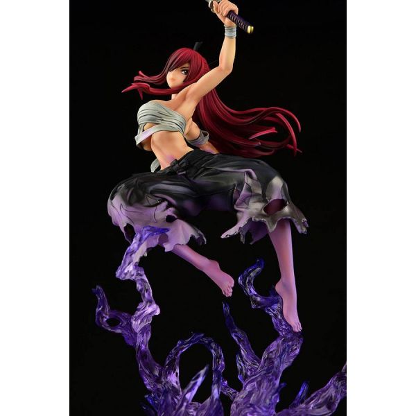 Erza Scarlet Samurai - Kouen Banjou - ver. Jet Black 1/6 Scale Statue (Fairy Tail) Additional Image 2
