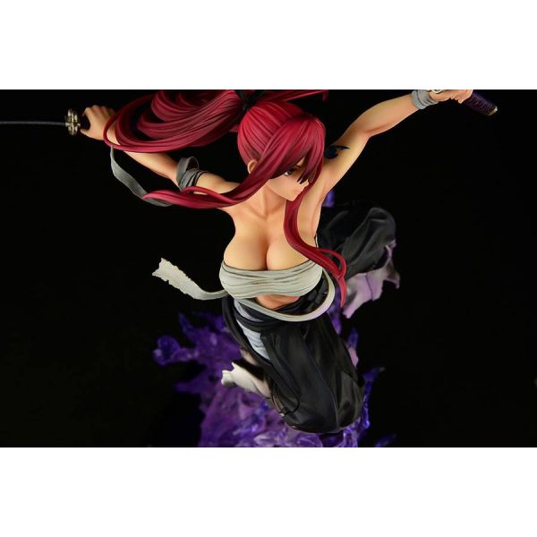 Erza Scarlet Samurai - Kouen Banjou - ver. Jet Black 1/6 Scale Statue (Fairy Tail) Additional Image 6