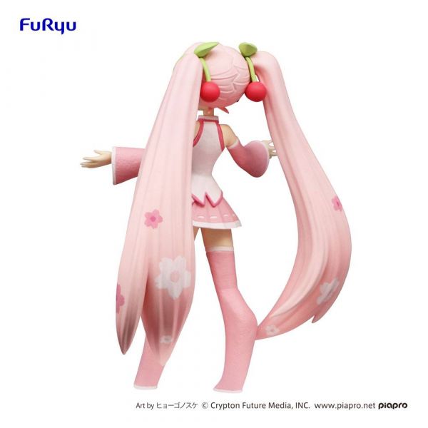 Sakura Miku CartoonY PVC Statue (Vocaloid Hatsune Miku) Additional Image 3