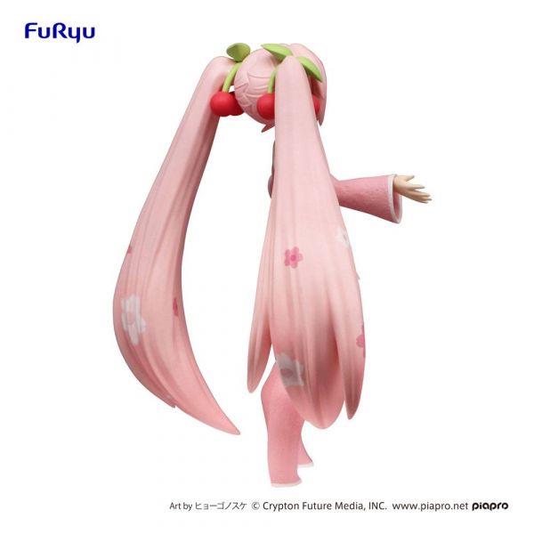 Sakura Miku CartoonY PVC Statue (Vocaloid Hatsune Miku) Additional Image 5