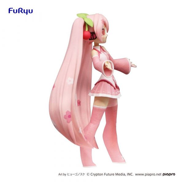 Sakura Miku CartoonY PVC Statue (Vocaloid Hatsune Miku) Additional Image 6