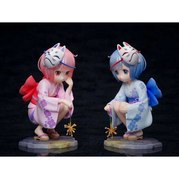 Rem & Ram Childhood Summer Memories 1/7 Scale Statue Set (Re:ZERO -Starting Life in Another World) Additional Image 4