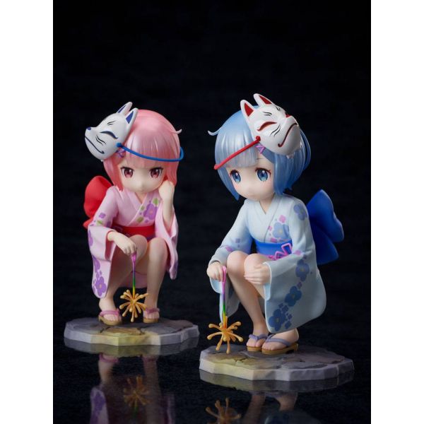 Rem & Ram Childhood Summer Memories 1/7 Scale Statue Set (Re:ZERO -Starting Life in Another World) Additional Image 6