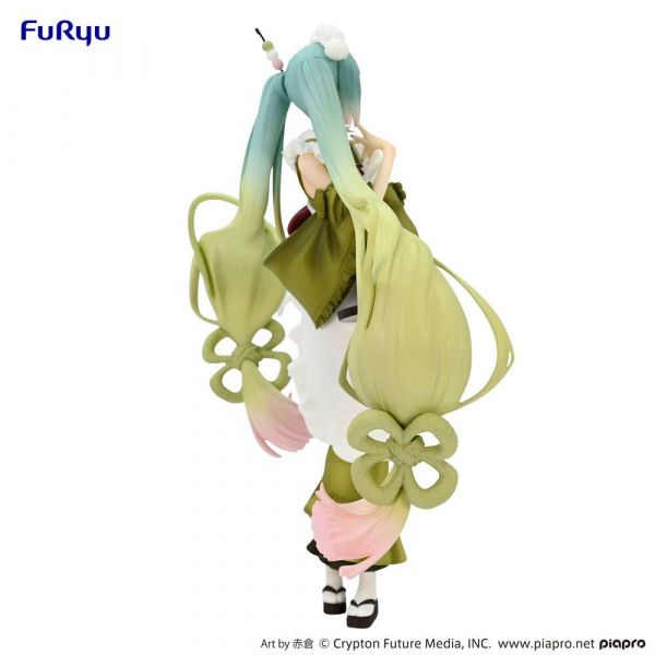 Hatsune Miku: Matcha Green Tea Parfait Ver. Statue (Vocaloid) Additional Image 3