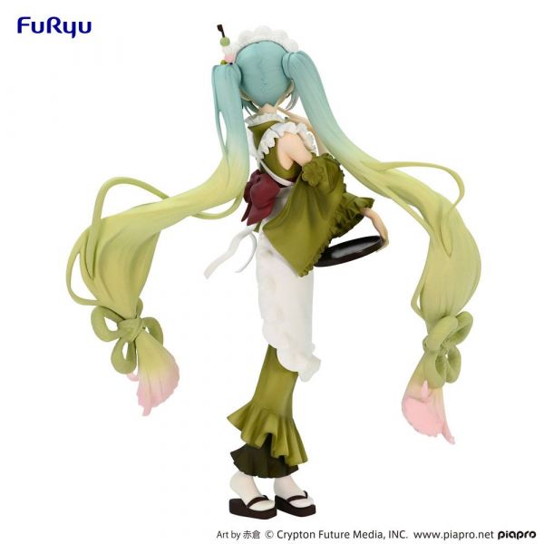 Hatsune Miku: Matcha Green Tea Parfait Ver. Statue (Vocaloid) Additional Image 4