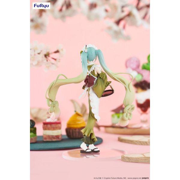 Hatsune Miku: Matcha Green Tea Parfait Ver. Statue (Vocaloid) Additional Image 7