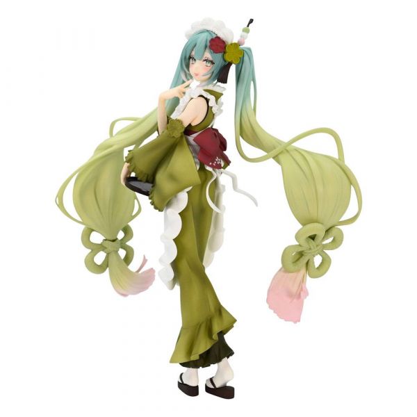 Hatsune Miku: Matcha Green Tea Parfait Ver. Statue (Vocaloid) Main Image