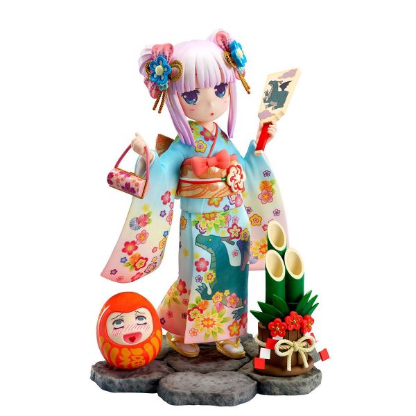 Kanna Finest Kimono 1/7 Scale Statue (Kobayashi's Dragon Maid) Main Image