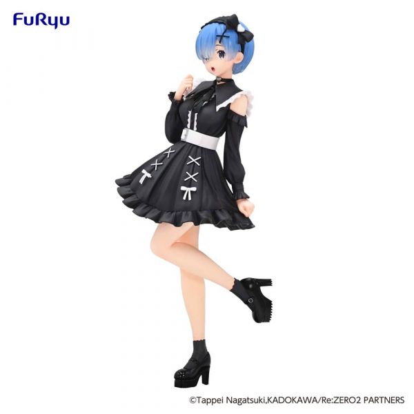 Trio-Try-iT Rem Girly Outfit Black Statue (Re:Zero Starting Life in Another World) Additional Image 5