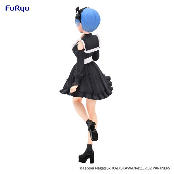 Trio-Try-iT Rem Girly Outfit Black Statue (Re:Zero Starting Life in Another World) Additional Image 6