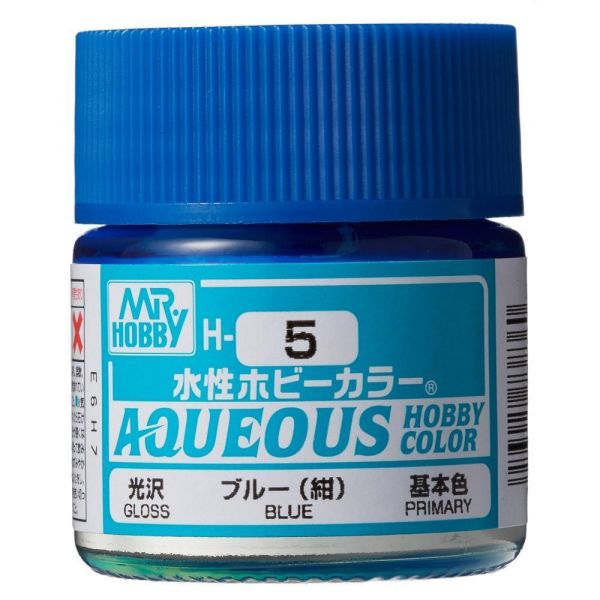 Mr Hobby Aqueous Hobby Color H-005 Blue Gloss 10ml Image