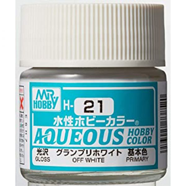 Mr Hobby Aqueous Hobby Color H-021 Off White Gloss 10ml Image